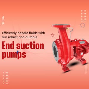 End suction pump marketing post