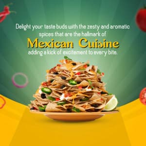 Mexican Cuisine marketing post