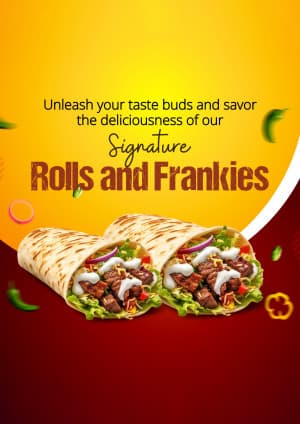 Rolls And Frankie facebook ad