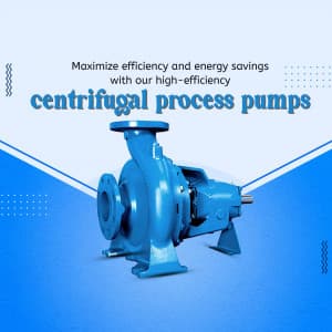 Centrifugal process pump business image