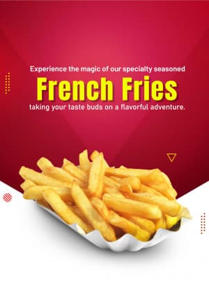 French Fries facebook banner