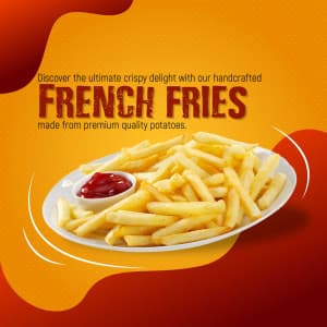 French Fries facebook ad