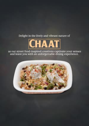 Chaat poster