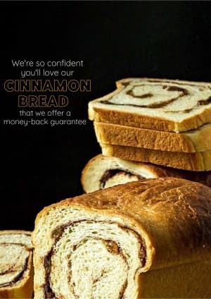 Cinnamon bread template