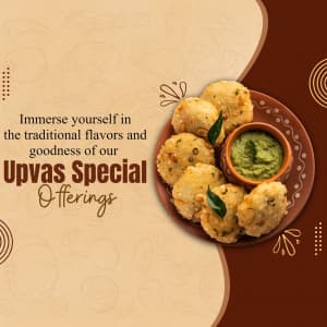 Upvaas Special promotional template