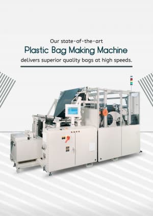 Plastic Bag Making Machinery business banner