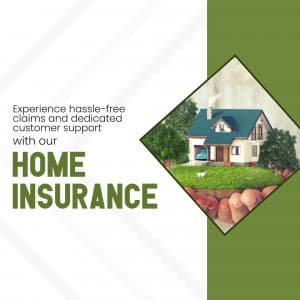 Home Insurance business flyer
