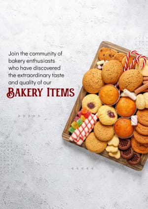 Bakery Items promotional post