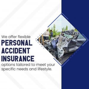 Personal Accident Insurance instagram post