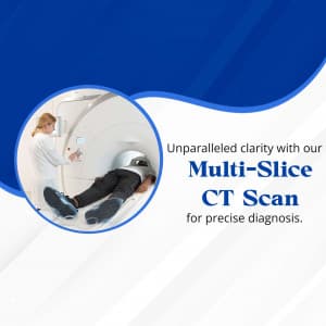 Multi Slice CT Scan poster