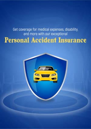 Personal Accident Insurance business banner