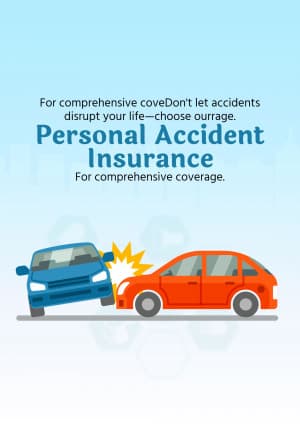 Personal Accident Insurance business template