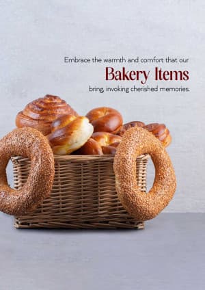 Bakery Items facebook banner