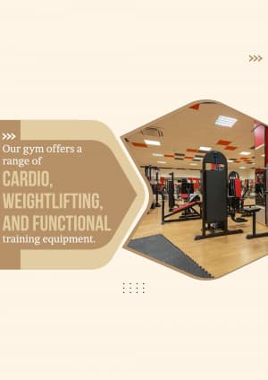 Gym Equipment business banner