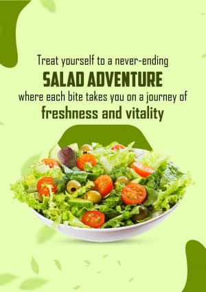 Salad business template