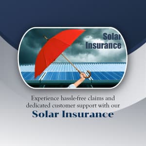 Solar Insurance business flyer