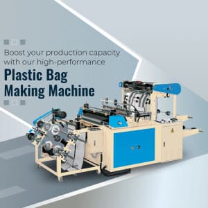 Plastic Bag Making Machinery promotional template