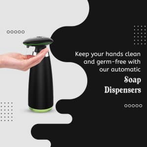 Soap dispenser business template