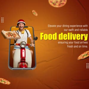 Food Delivery marketing post