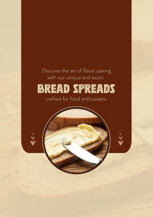 Bread spreads banner