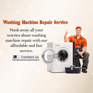 Washing Machine Repair Service facebook ad