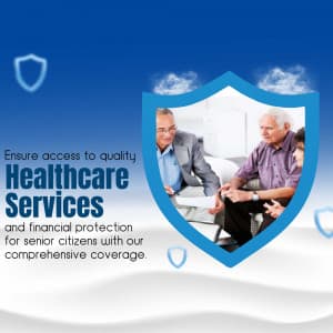 Senior Citizen Health Insurance business banner