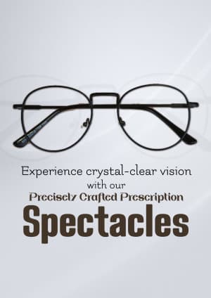 Spectacles marketing post