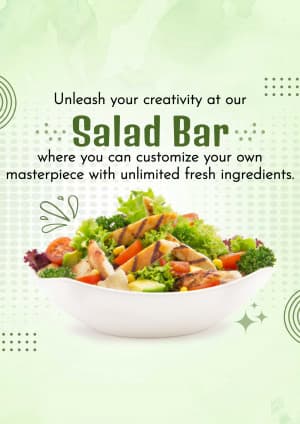 Salad banner