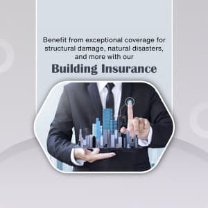 Building Insurance business flyer