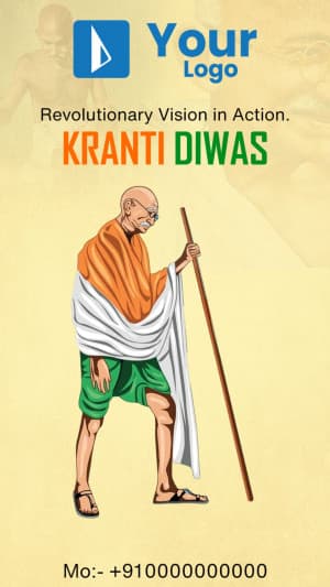 Kranti Diwas Insta Story poster
