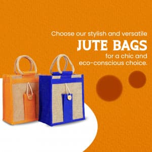 Jute Bag promotional poster