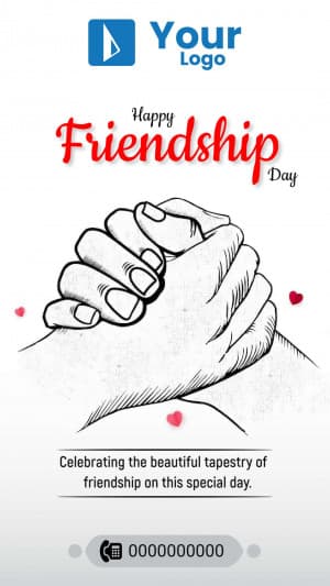 Friendship Day Insta Story poster