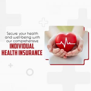 Individual Health Insurance marketing poster