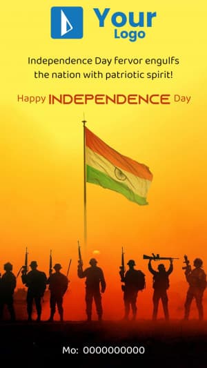 Independence Day Insta Story image