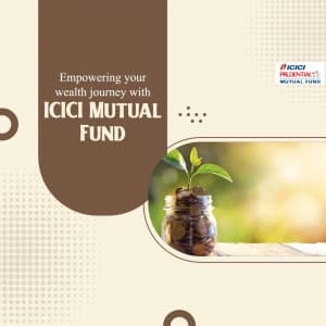 ICICI mutual funds promotional template