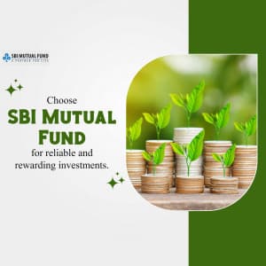 SBI Mutual Fund promotional template