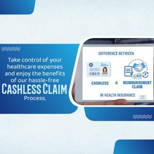 Cashless Claim promotional images