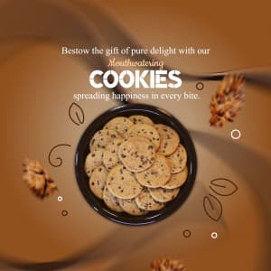 Cookies promotional poster