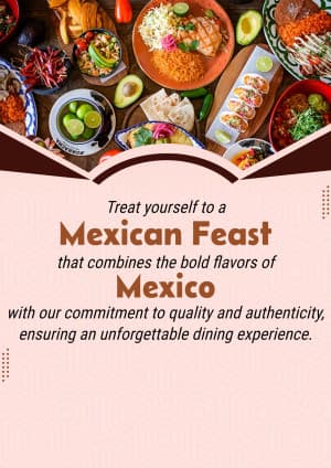 Mexican Cuisine template