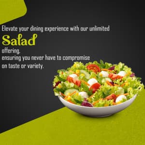 Salad marketing post
