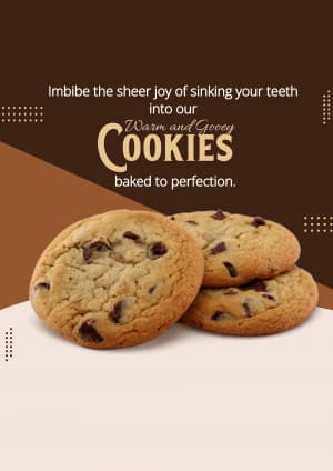Cookies business flyer