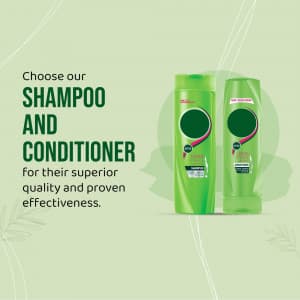 Shampoo & Conditioner marketing post