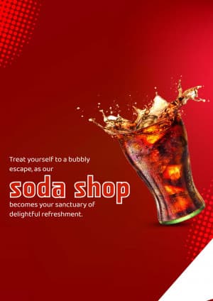 Soda Shop business banner