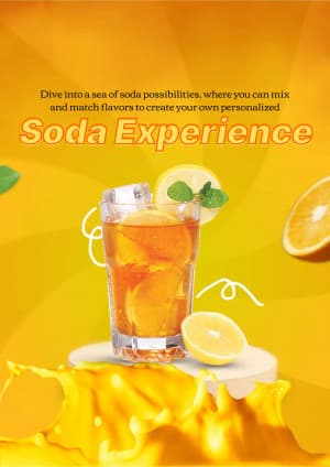 Soda Shop business template