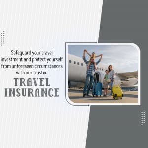 Travel insurance promotional post