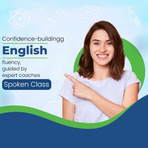 Spoken English Classes facebook banner