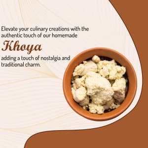 Khoya promotional template