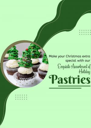 Pastry business flyer