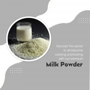 Milk powder business post