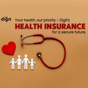Digit Insurance business flyer